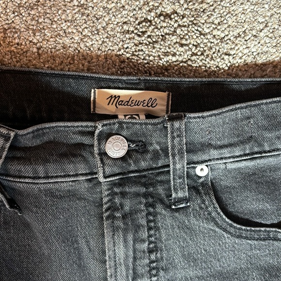 Madewell Perfect Vintage Straight Jean black size 27 - Picture 4 of 5